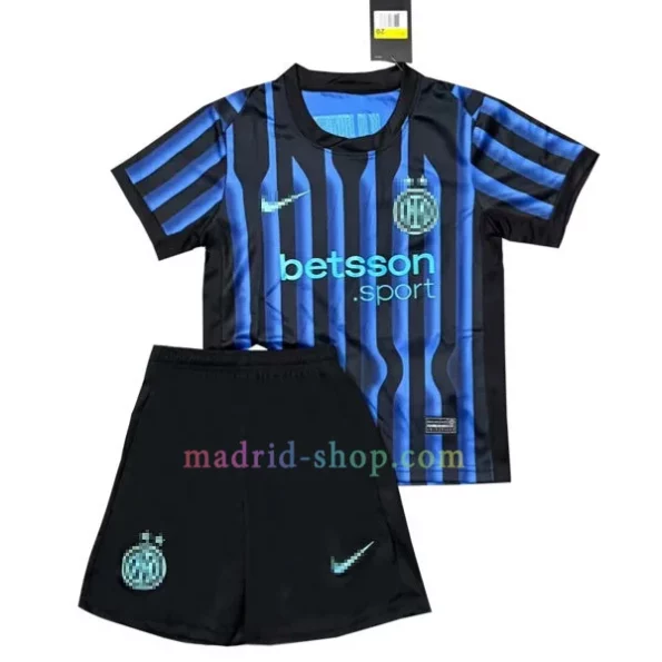 Camiseta Inter de Milán Primera Equipación 2025-26 Niño