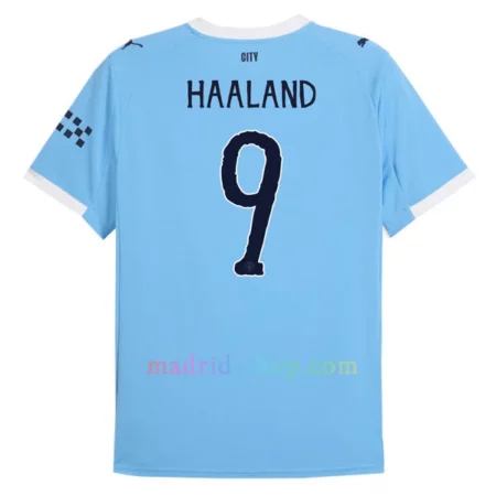 Haaland Camiseta Manchester City Primera Equipación 2025-26 UCL