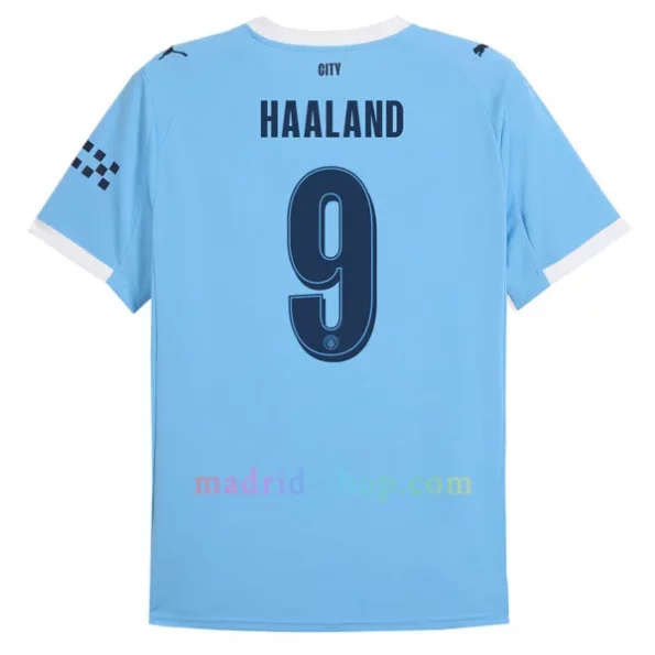 Haaland Camiseta Manchester City Primera Equipación 2025-26 UCL