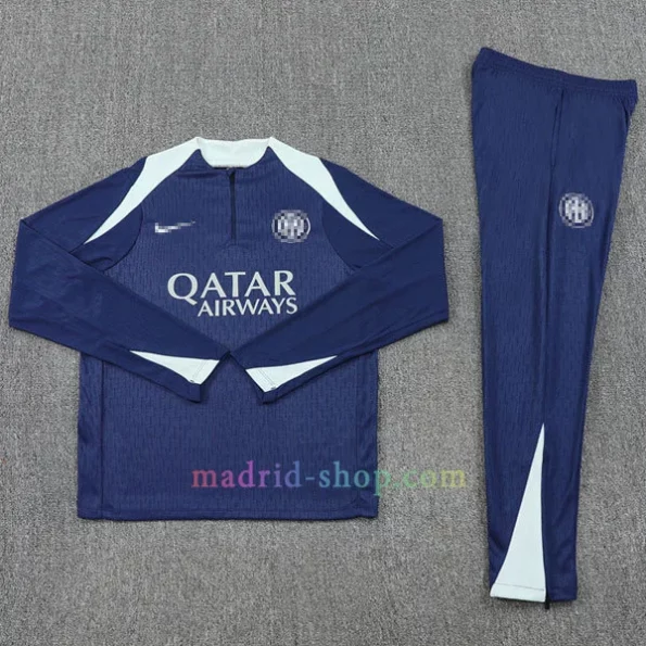 Conjunto Sudadera de Entrenamiento Inter de Milán 2025-26 Azul Versión Jugador - Imagen 2