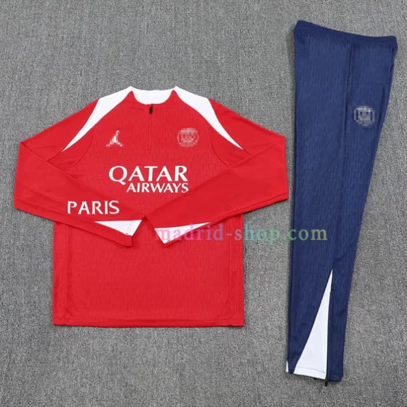 Sudadera de Entrenamiento PSG 2025-26 Versión Jugador - Rojo - Imagen 2