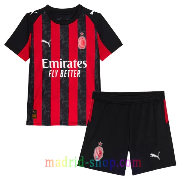 Camiseta AC Milan Primera Equipación 2025-26 Niño Camiseta AC Milan Primera Equipación 2025-26 Niño