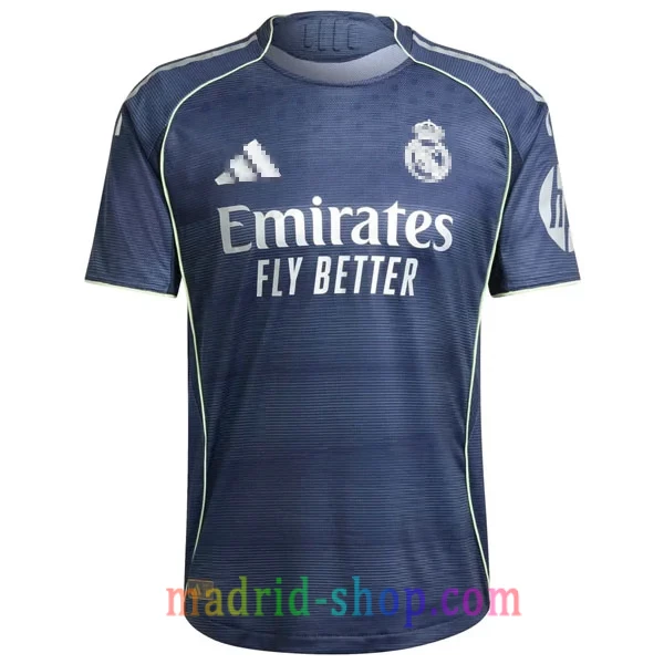 Camiseta Real Madrid Segunda Equipación 2025-26 Versión Jugador Camiseta Real Madrid Segunda Equipación 2025-26 Versión Jugador