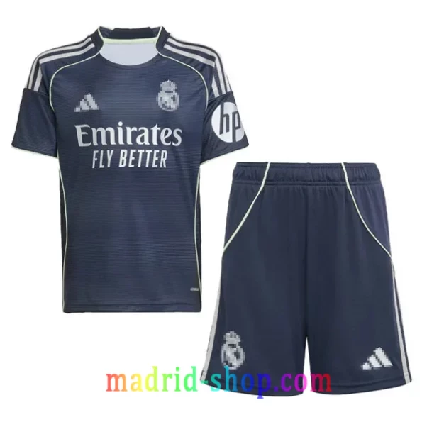 Camiseta Real Madrid Segunda Equipación 2025-26 Niño