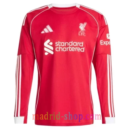 Camiseta Liverpool Segunda Equipación 2025-26 Manga Larga