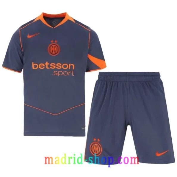 Camiseta Inter de Milán Tercera Equipación 2025-26 Niño