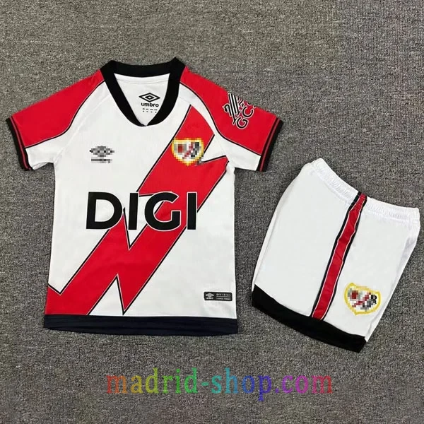 Camiseta Rayo Vallecano Primera Equipación 2025-26 Niño Camiseta Rayo Vallecano Primera Equipación 2025-26 Niño