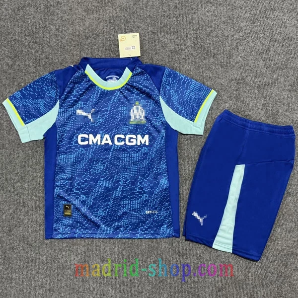 Camiseta Olympique de Marsella Tercera Equipación 2025-26 Niño Camiseta Olympique de Marsella Tercera Equipación 2025-26 Niño - Imagen 2