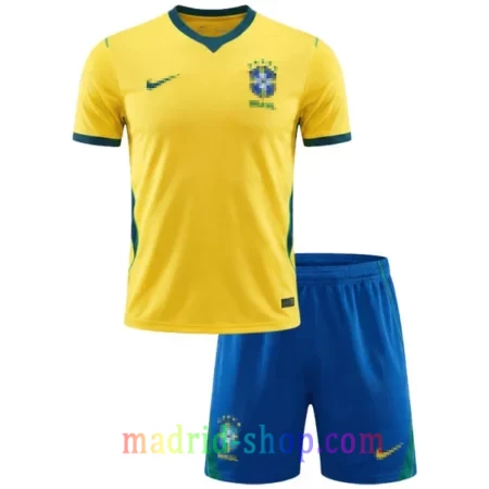 Camiseta Brasil Primera Equipación 2026-27 Niño