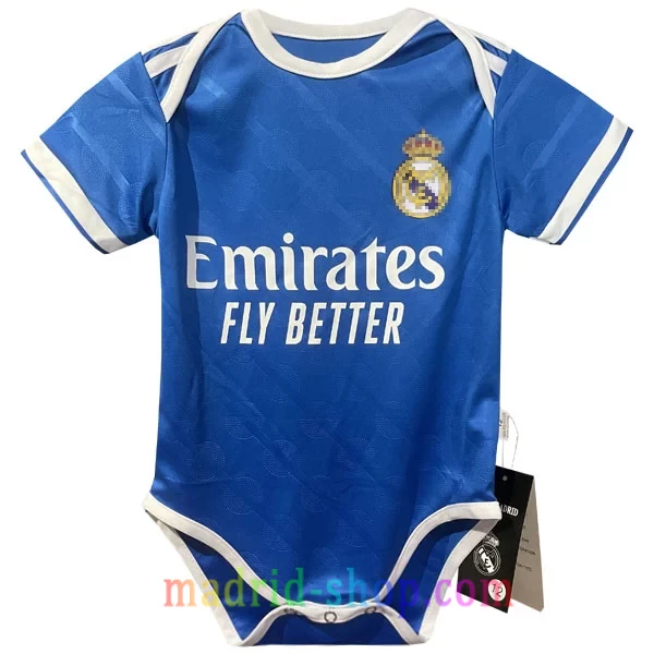 Body Bebé Real Madrid Tercera Equipación 2025-26 Body Bebé Real Madrid Tercera Equipación 2025-26